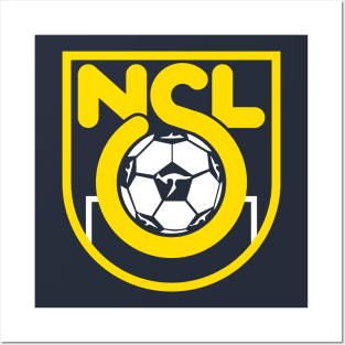 National Soccer League (yellow) Posters and Art